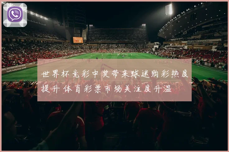 世界杯竞彩中奖带来球迷购彩热度提升 体育彩票市场关注度升温