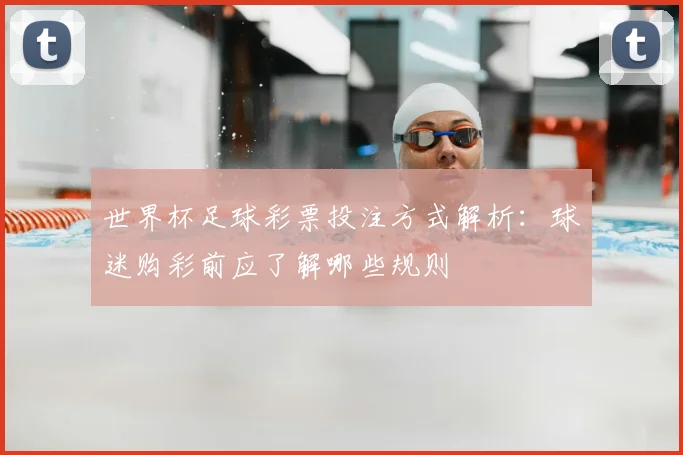 世界杯足球彩票投注方式解析：球迷购彩前应了解哪些规则